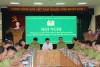 Chi cục Kiểm lâm tỉnh Hà Giang làm việc với Chi cục Kiểm lâm tỉnh Tuyên Quang