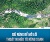 GIỮ RỪNG ĐỂ MỞ LỐI THOÁT NGHÈO TỪ RỪNG XANH
