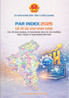 Chỉ số CCHC năm 2025 của các Sở, ban, ngành, UBND các xã, phường trực thuộc UBND tỉnh