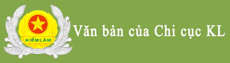 Văn bản Chi cục Kiểm Lâm