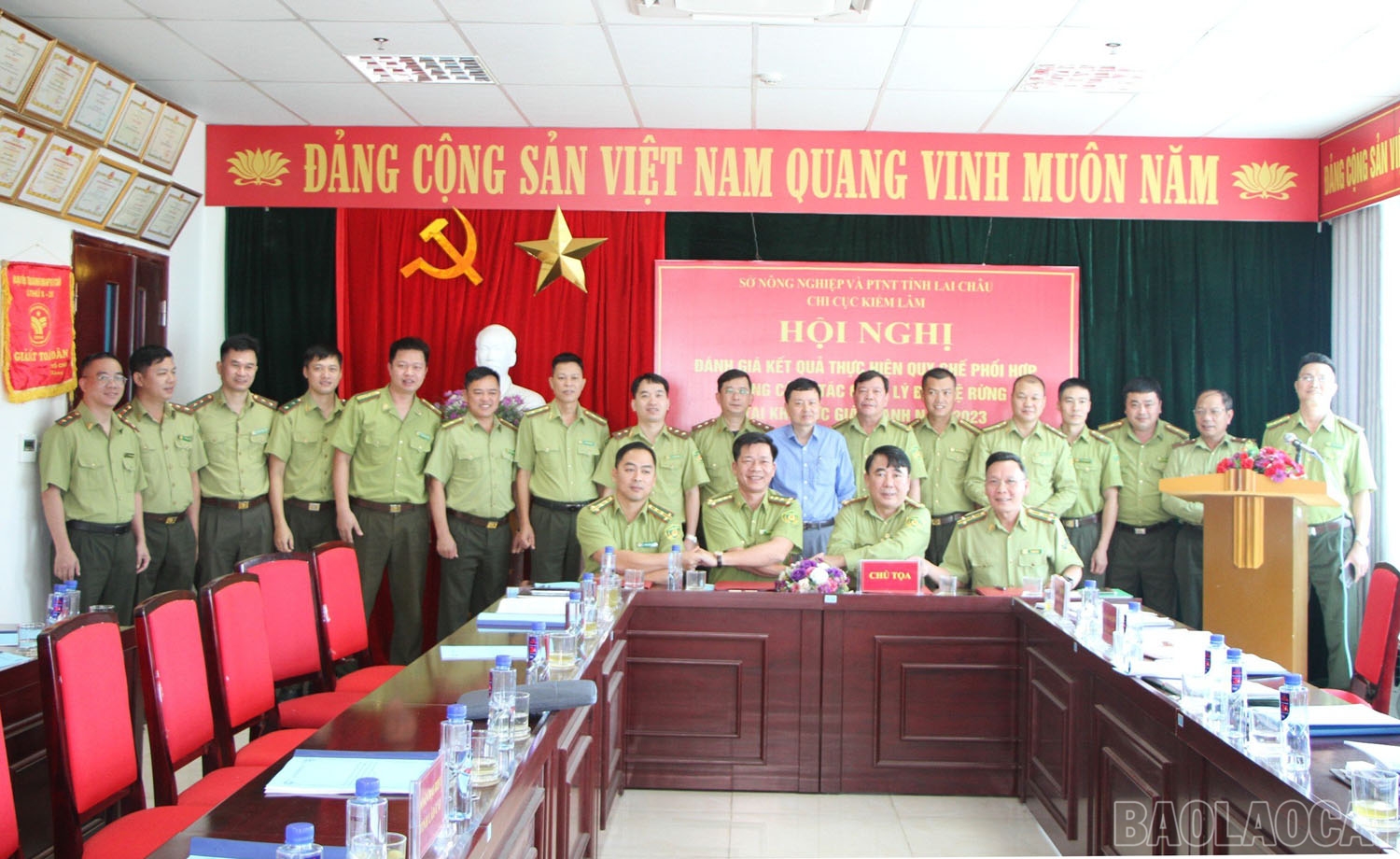 2 Chi cục Kiểm lâm 4 tỉnh ký quy chế phối hợp BVR vùng giáp ranh