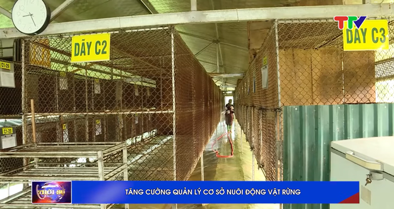 Tăng cường quản lý cơ sở nuôi động vật rừng