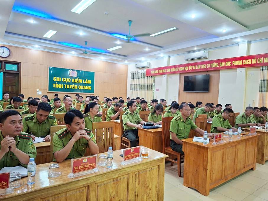 Chi cục Kiểm lâm tổ chức tập huấn nâng cao năng lực chuyên môn, nghiệp vụ năm 2026 (Lớp 2)